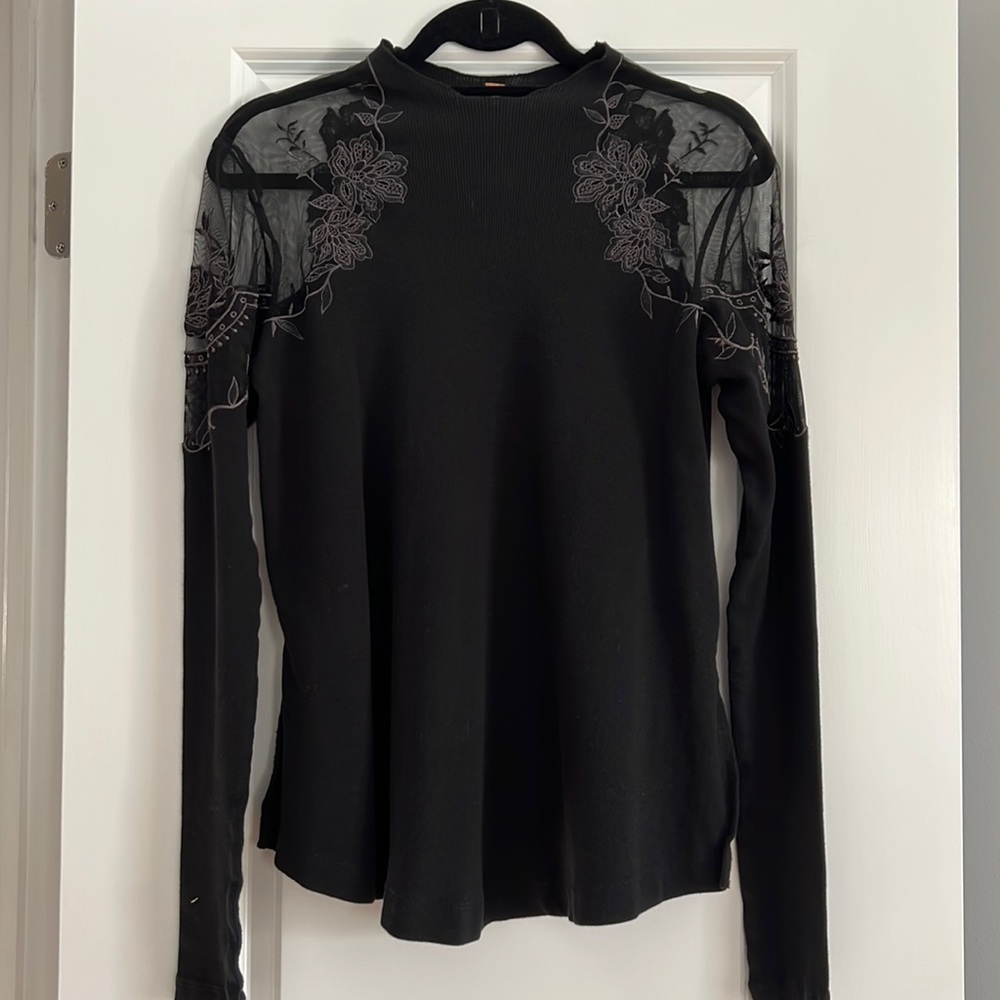 Free People lace top